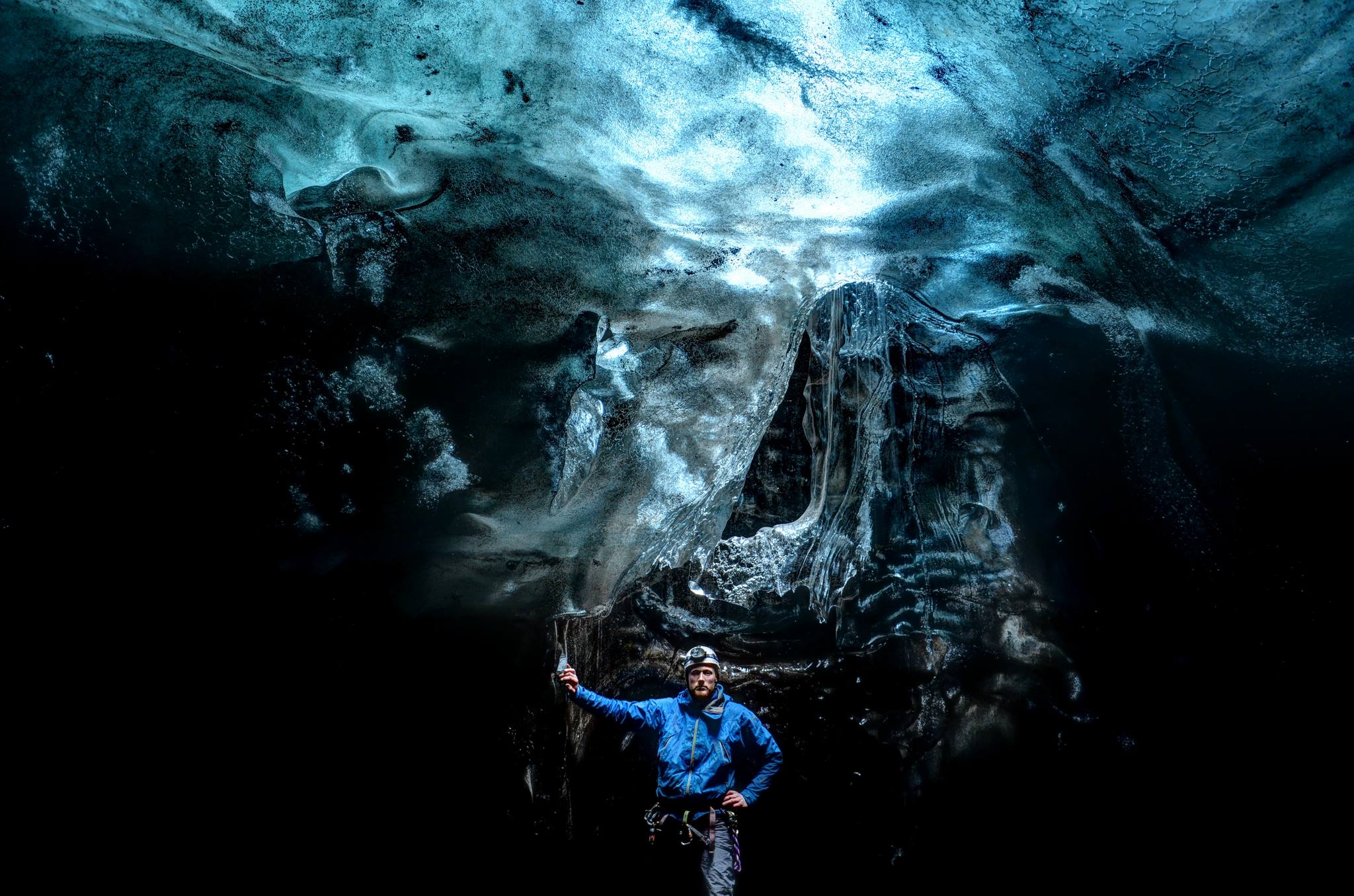 Tour a la cueva de hielo natural en el glaciar Breiðamerkurjökull