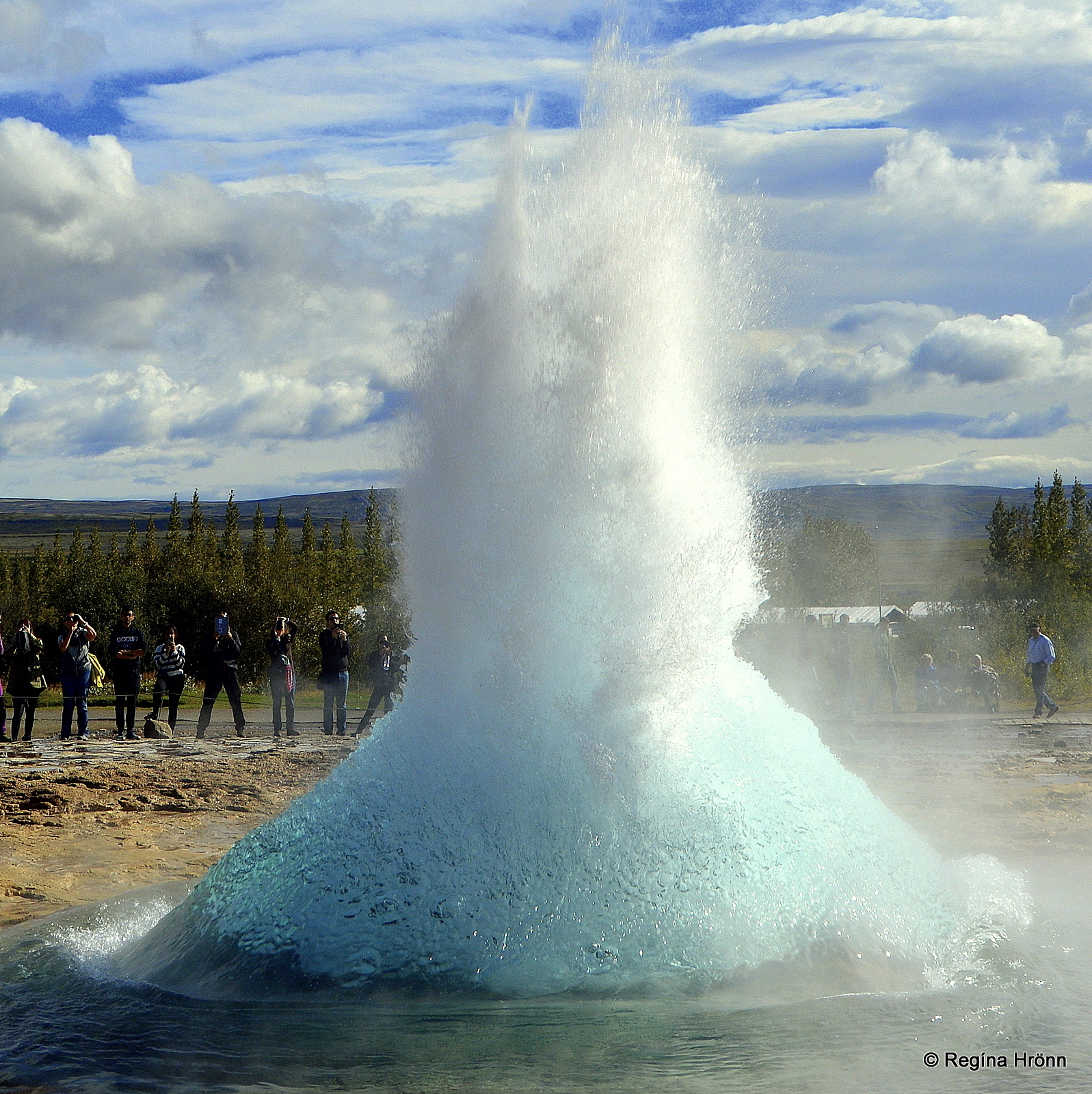 The Spectacular Geysir Geothermal Area Strokkur And All