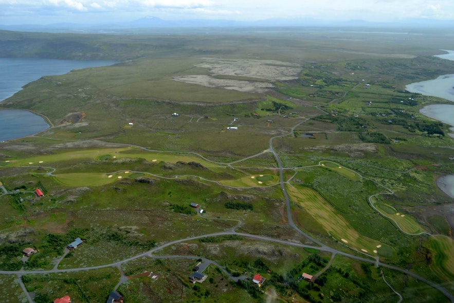 Helicopter tour over South Iceland