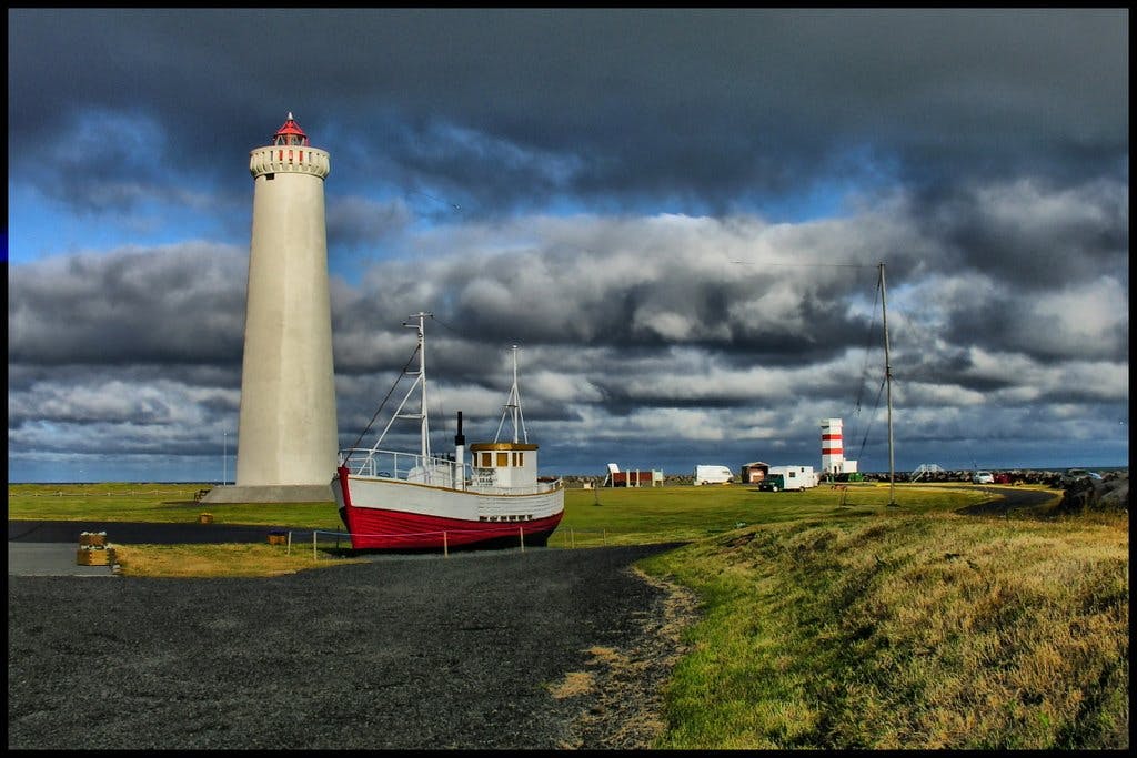 Faro de Garðaskagi, foto de Petr Kraumann