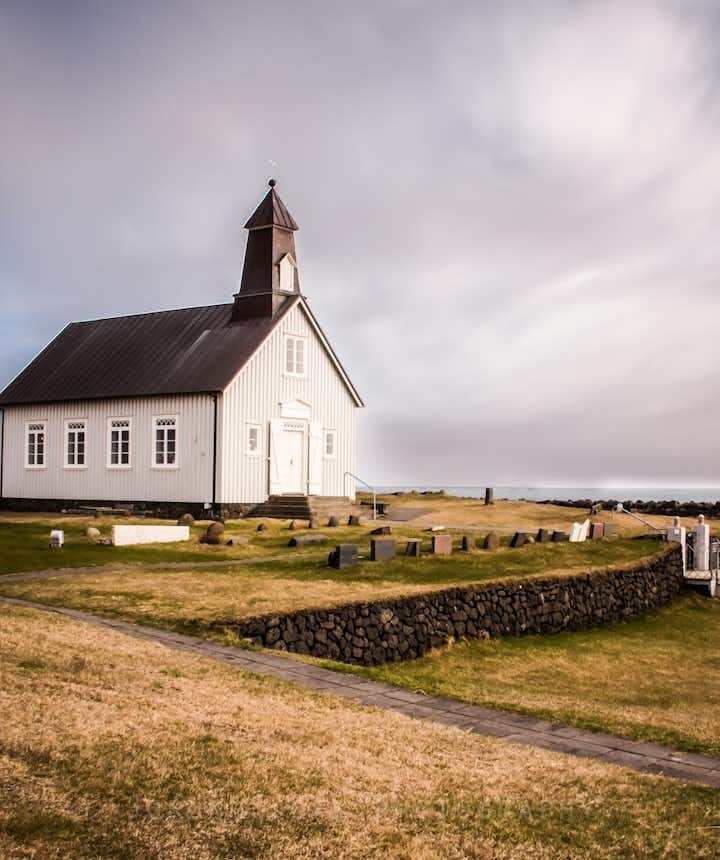 Strandarkirkja church in Reykjanes