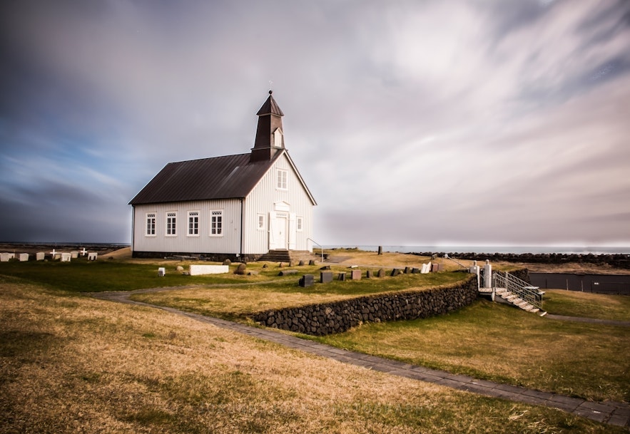 Strandarkirkja church in Reykjanes