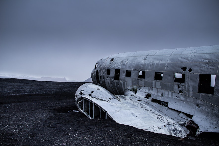 DC plane wreck in south Iceland