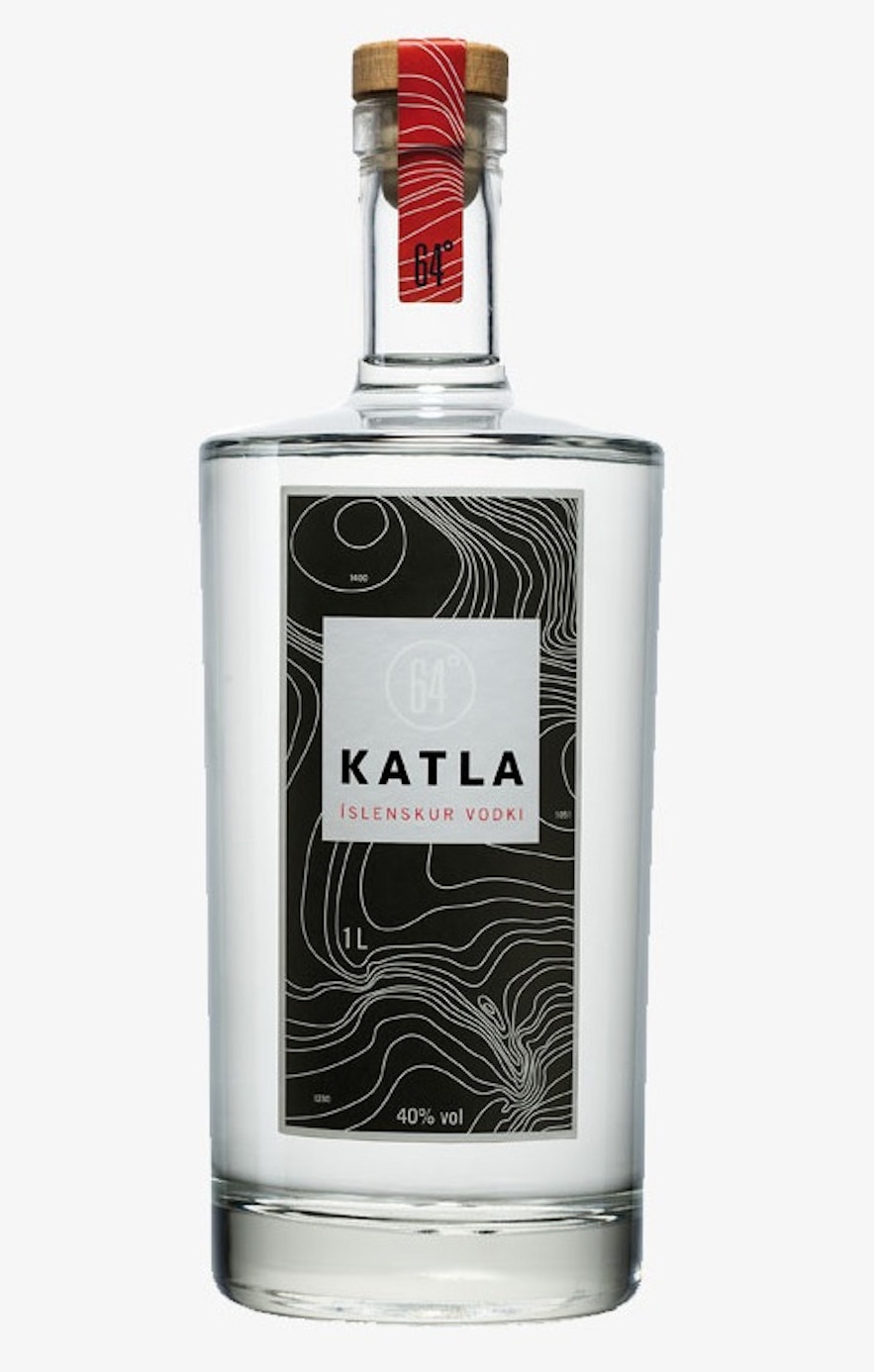 Katla Vodka is produced by a family-run micro-distillery.