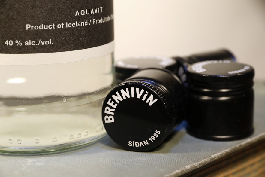Brennivín isan aquavit and the signature spirit of Iceland.