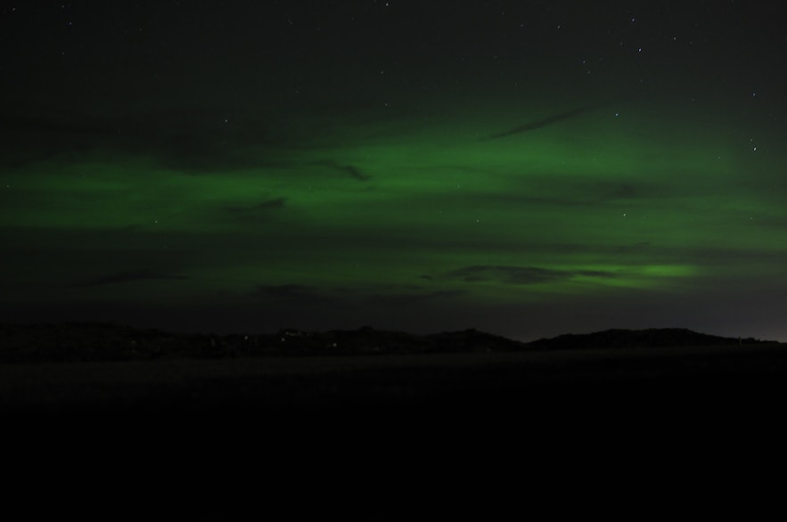 Northern Lights in Kleifarvatn