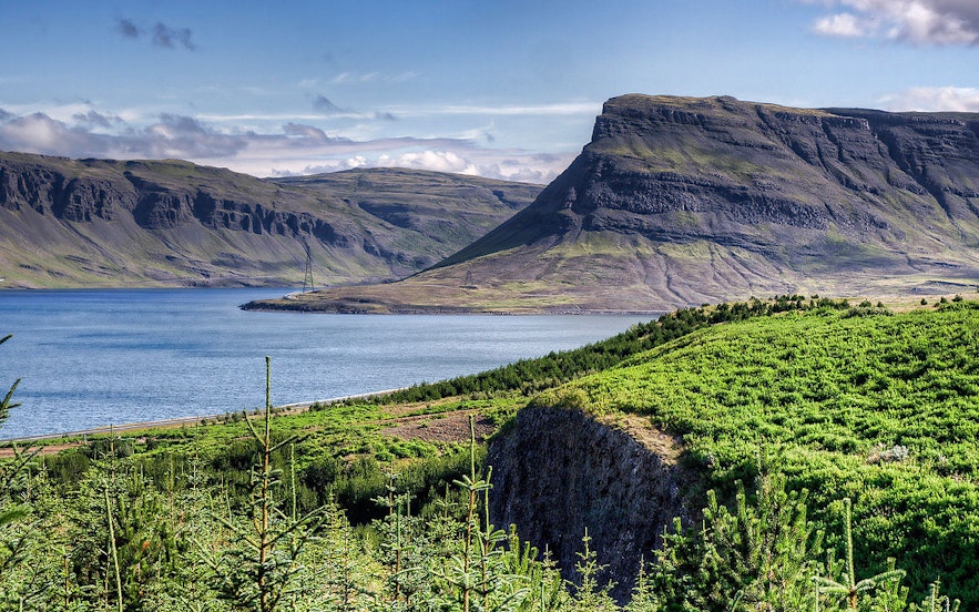 Hvalfjordur está repleto de bellos lugares naturales de interés.