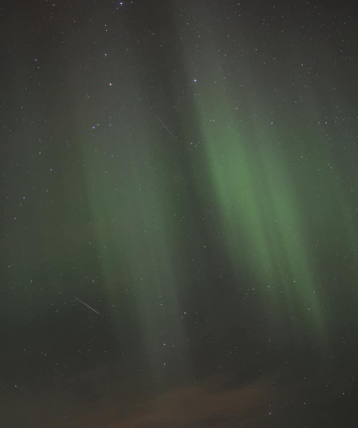 Northern Lights in Reykjavík (The strongest ones I ever saw)