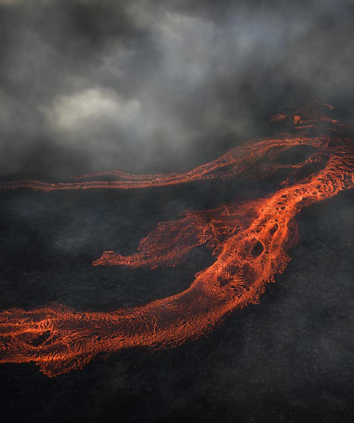 Полный путеводитель по извержению вулкана Литли-Хрутур 2023 года