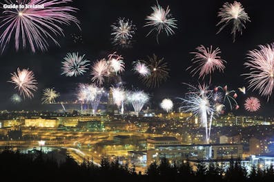There is no better night in Reykjavik than New Years Eve because of its amazing firework display.