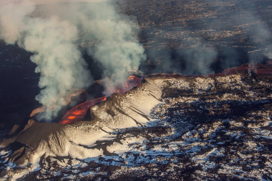 The eruption at Holuhraun was quite the sight.