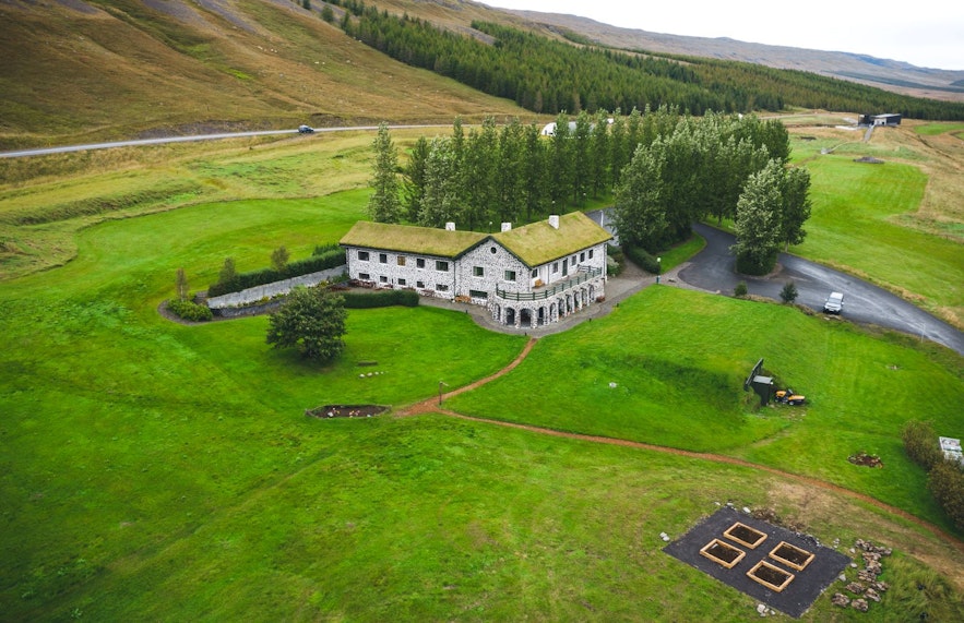 冰岛东部的斯克里杜克劳斯图尔文化历史中心所在建筑。