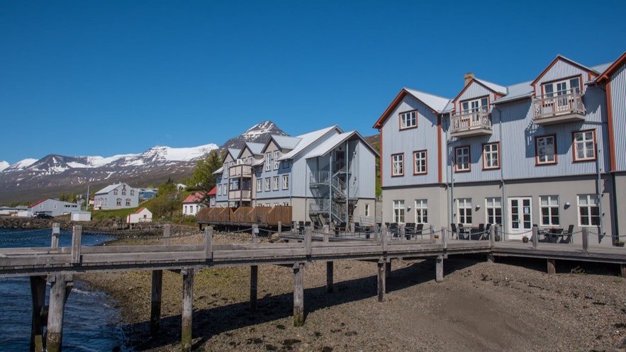 冰岛东部福斯克鲁斯菲厄泽（Fáskrúðsfjörður）的法国医院。