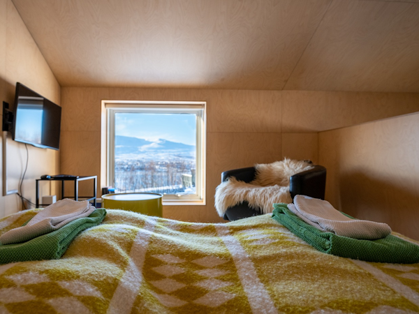 Cozy comfort meets captivating vistas.