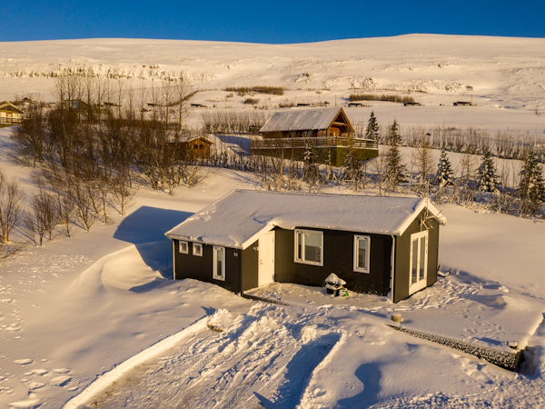 Embrace the magic of winter at Viking Cottages and Apartments, where every moment is a snowy delight.