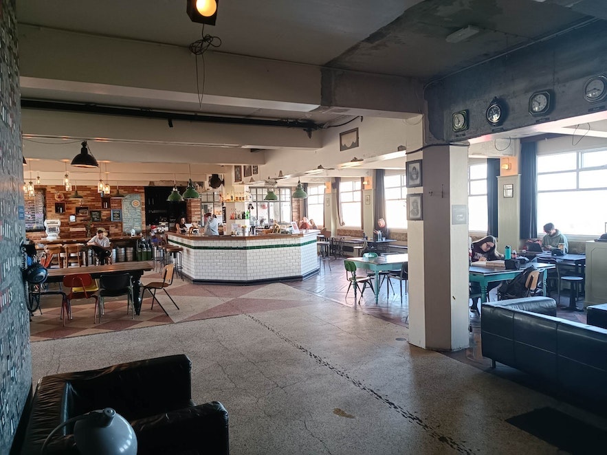 Kex Hostel is housed in an old biscuit factory.