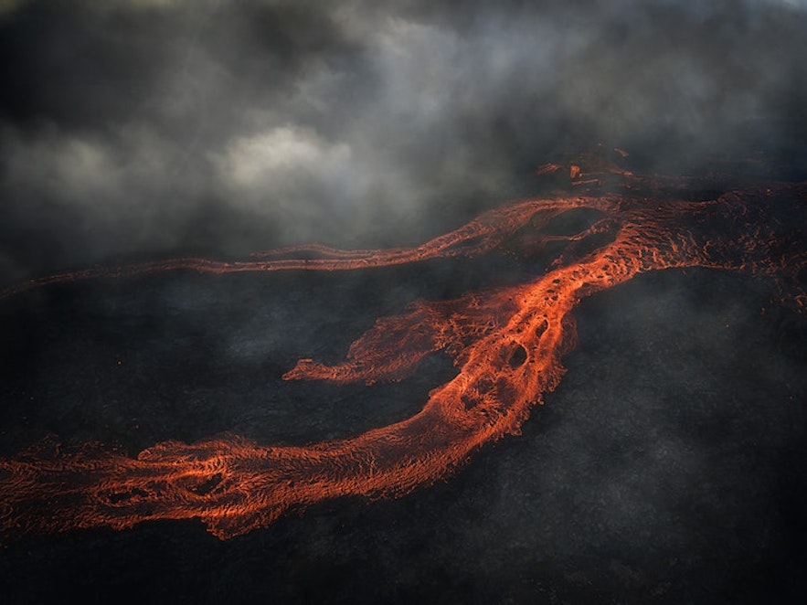 Komplett guide til utbruddet fra Litli-Hrutur-vulkanen i 2023