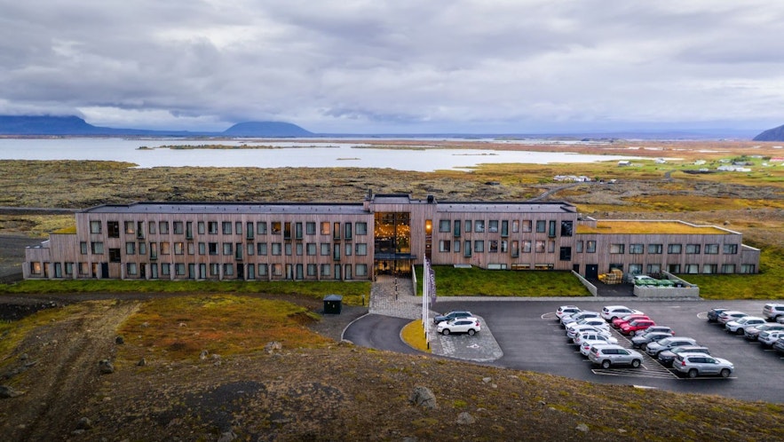 The Fosshotel Myvatn offers beautiful views of lake Myvatn and is close to many stunning attractions