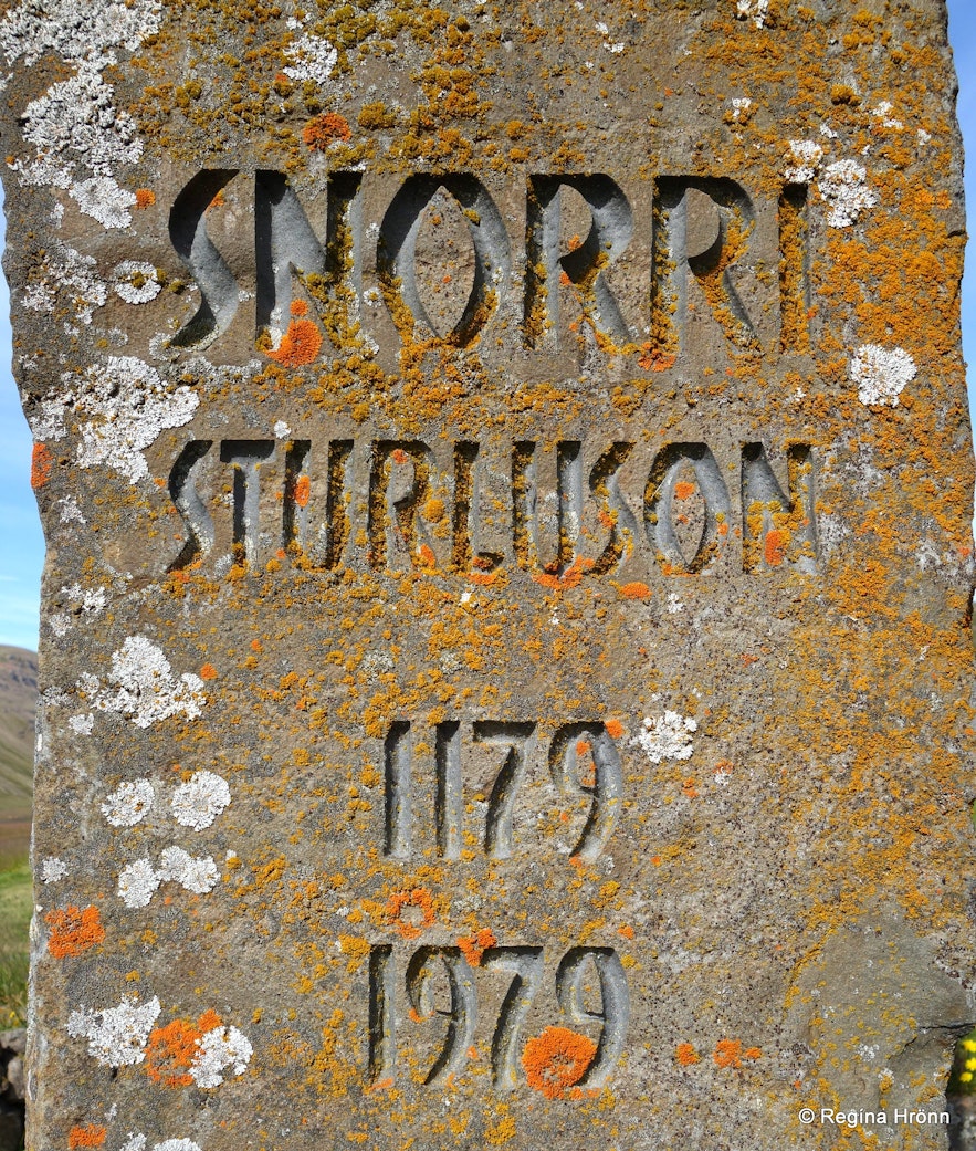 The Snorri Sturluson monument Hvammur í Dölum