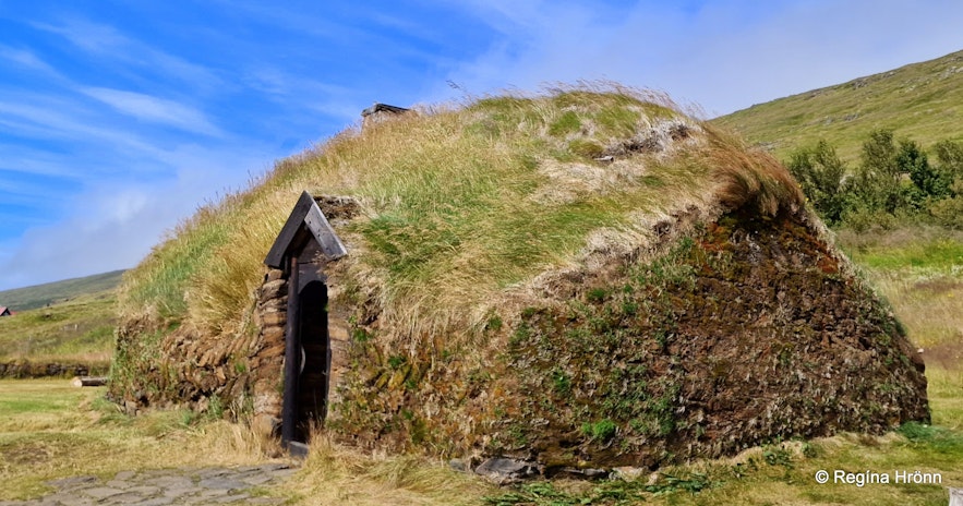Viking Areas in Iceland - Eiríksstaðir Long House in West Iceland and Leifur the Lucky