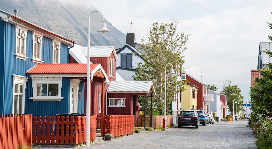 Isafjordur is the largest settlement in the Westfjords