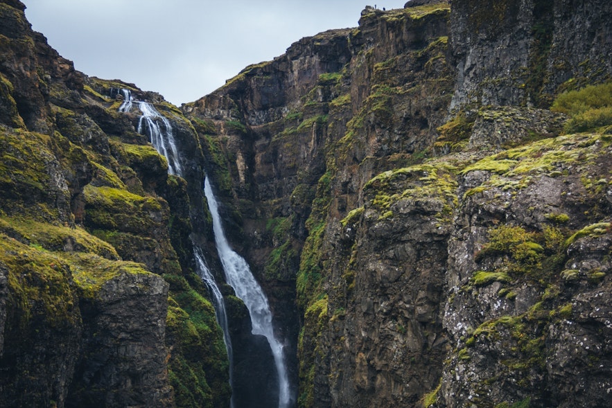Glymur is Iceland's second tallest waterfall.