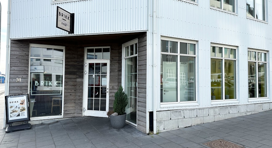 Brikk is a great place in Reykjavik to sit down and enjoy a good sandwich and a pastry for dessert