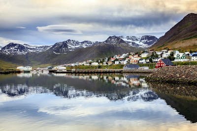 Akureyri, the charming capital of the north, where cozy streets, colorful houses, and stunning landscapes collide.