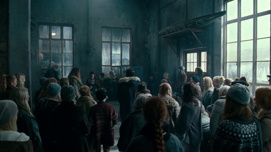 The old herring factory turned town hall in the Justice League scene shot in the Westfjords of Iceland