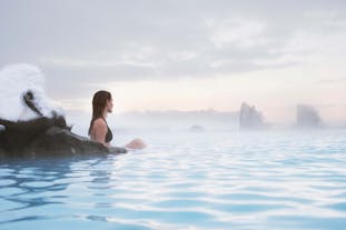 Entspanntes geothermisches Baden in den Myvatn Nature Baths
