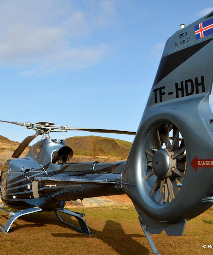 A fantastic Helicopter ride with Norðurflug to a Geothermal Area in South Iceland