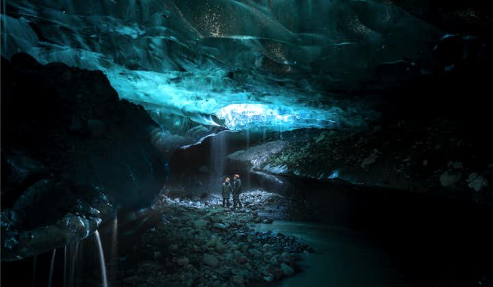 Capture the mesmerizing beauty of the crystal ice cave in Vatnajokull National Park.