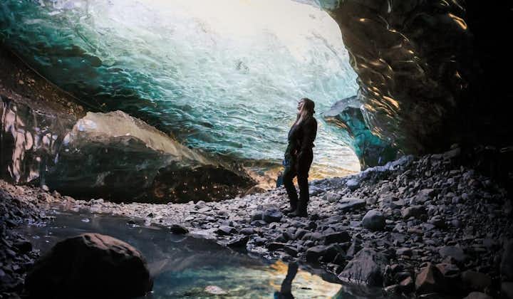 Ice caves are some of the highlights of Icelandic winter.