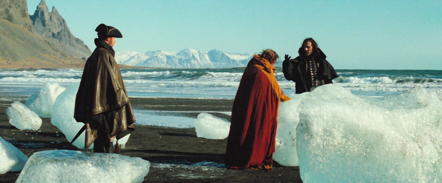 The scene from the movie Stardust that shot in Iceland