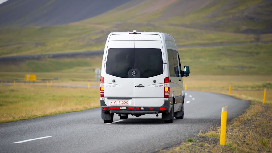 Renting a minivan is a great option for large groups visiting Iceland
