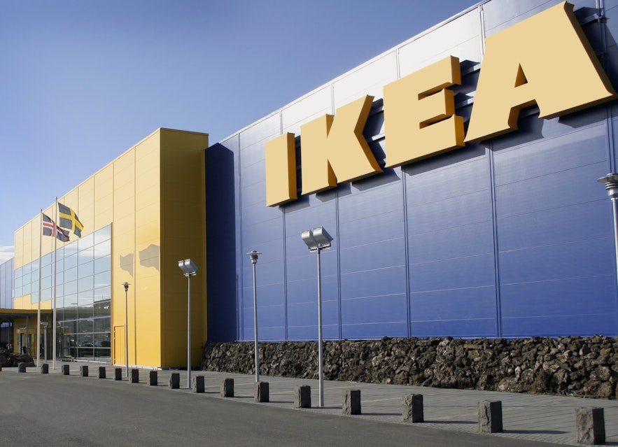 IKEA is a good stop for a cheap meal in Iceland