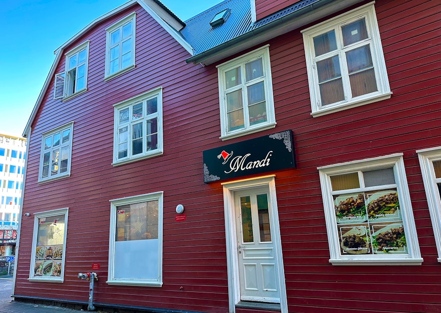 Mandi es un lugar genial para pedir un kebab en el centro de Reikiavik.