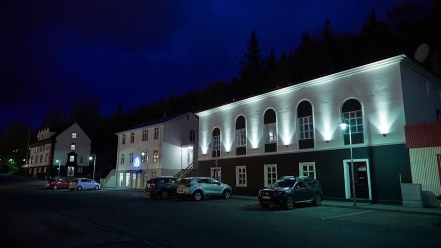 The Dynheimar hotel is in a historic building in Akureyri