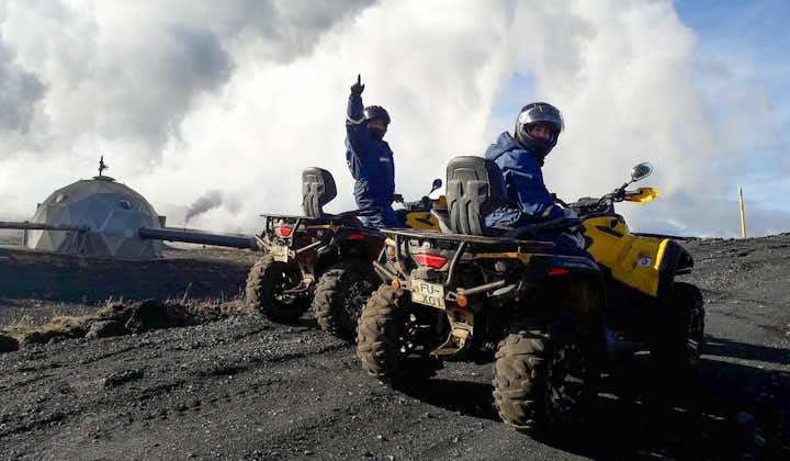 3 Hour Volcanic Springs ATV Tour with Transfer from Reykjavik