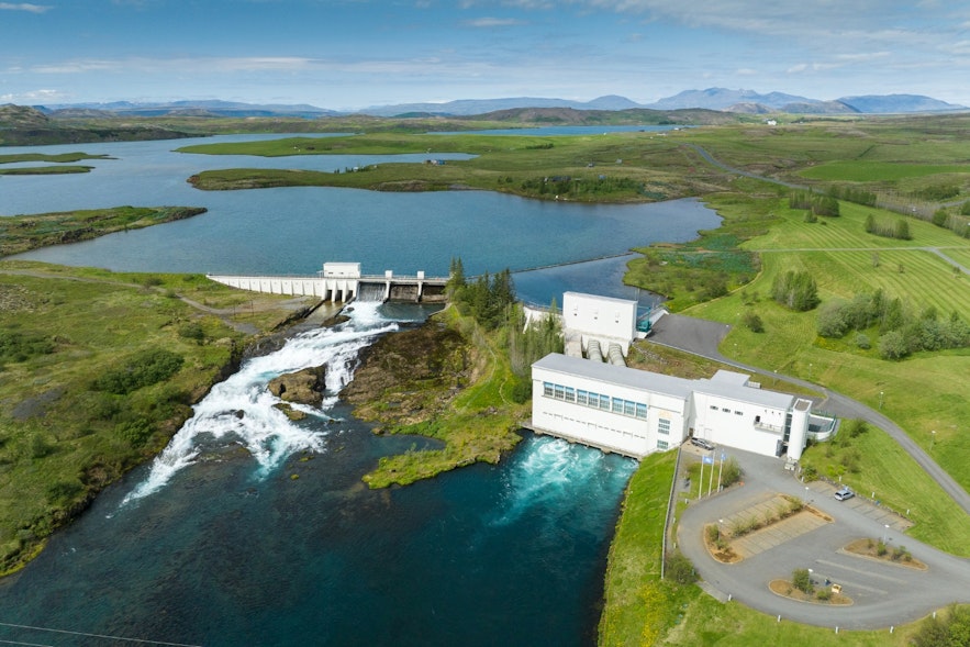 Ljosafoss Power Station has an exhibition open to guests.