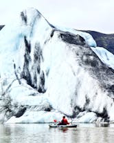 Breathtaking Kayak through Heinaberg Glacier Lagoon