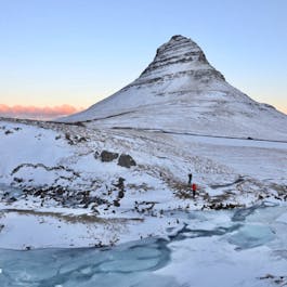 Mount Kirkjufell is a dramatic West Iceland mountain.