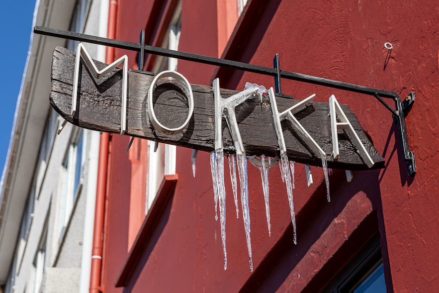 Mokka Kaffi is the oldest café in Reykjavík, founded in 1958 and remaining a staple of the central area