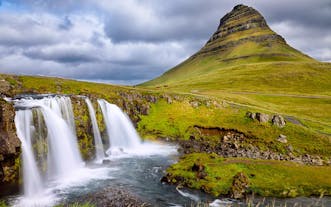 Kirkjufell mountain is a photographer's paradise, especially when paired with Kirkjufellsfoss, its gorgeous foreground waterfall.