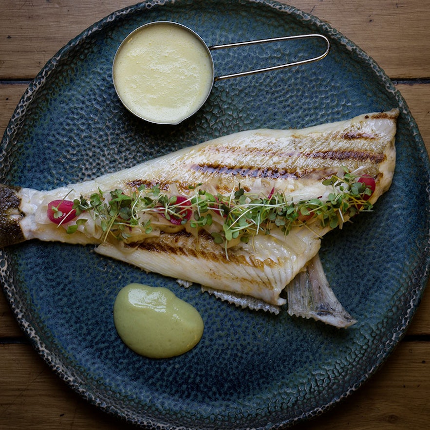 The cod is one of the highlights of the Fish Market menu