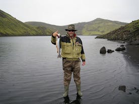 Lake Langisjor is abundant in Arctic char.