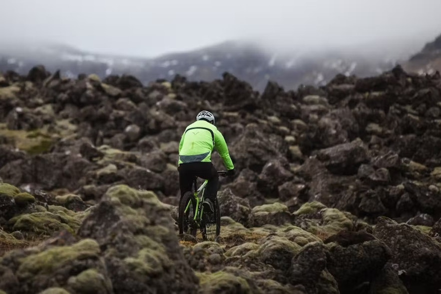 Mountain Biking is an exciting means of the Icelandic countryside.