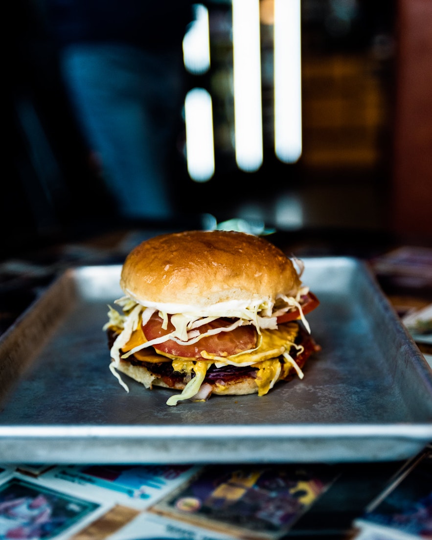 The burgers at Le KocK are considered by many to be the best in Reykjavik.