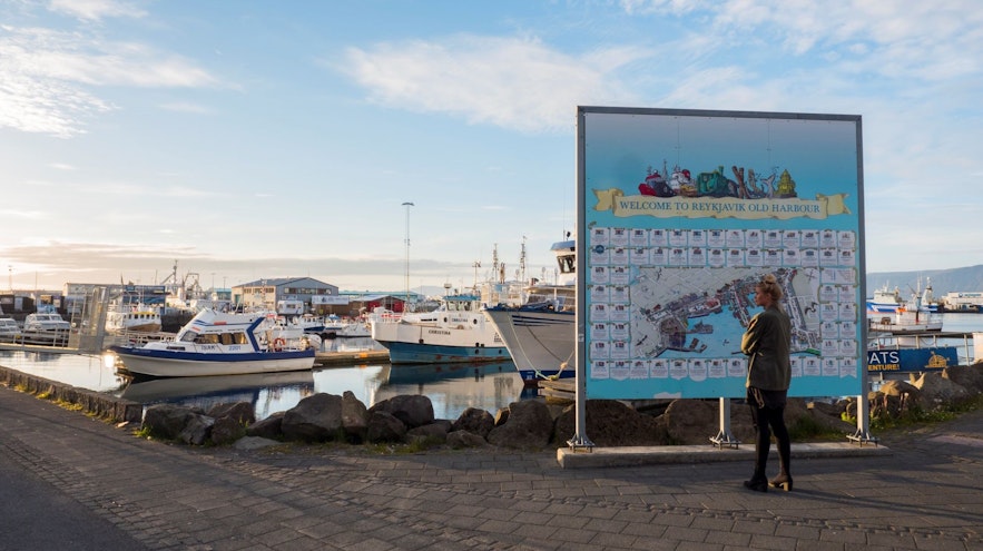 Many of the great seafood restaurants in Reykjavik are along the harbor