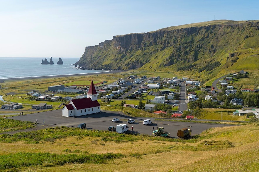 维克镇是冰岛南岸的一个迷人小镇。